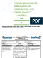 Plan Esp 3 Er Grado