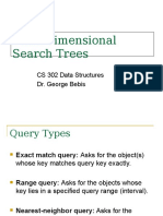 Multidimensional Search Trees