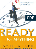 Ready For Anything - 52 Productivity Principles For Work and Life PDF