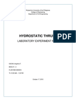 Hydrostatic Thrust