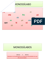 Gram Monossílabos PORTUGUES