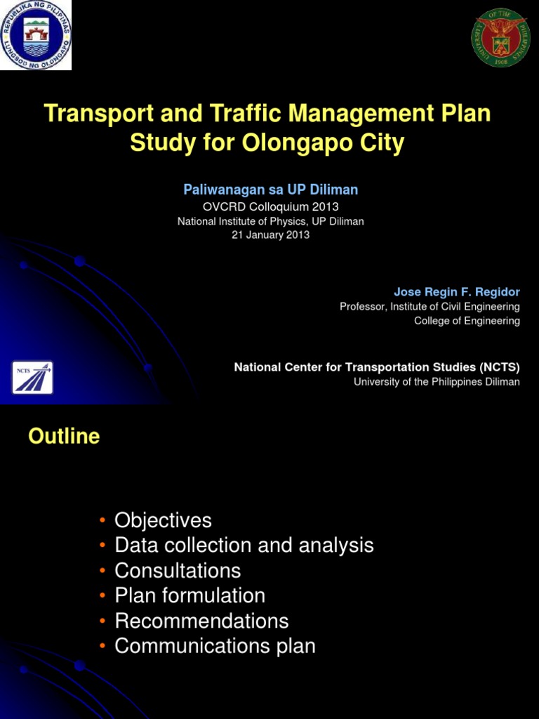 NCTS | PDF | Traffic | Parking