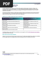 CCNP Collaboration Convergence Document