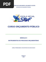 Curso Orçamento Público, Módulo II