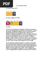 Os 72 Nomes de Deus 19º Nome 