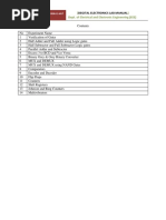 Digital Electronics Lab Manual