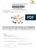 Examen Quinto Bim Segundo