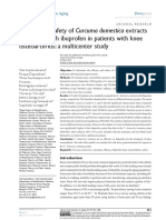 Effcacy and Safety of Curcuma Domestica Extracts