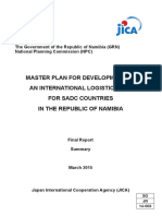 Master plan for SADC logistics hub in Namibia