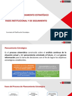 Proceso de Planeamiento Estratégico