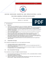 Unified Container Inspection and Repair Criteria