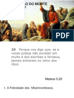 Mateus 5.20: O Sermão Do Monte