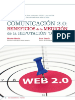 Comunicación 2.0 Beneficios de La Medición de La Reputación Online PDF