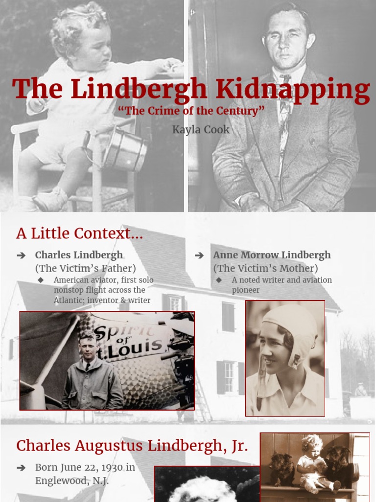 the lindbergh kidnapping Kidnapping Violence