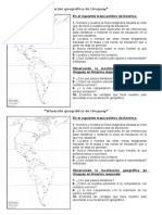 Ficha Situación Geográfica Del Uruguay PDF