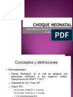 Choque Neonatal