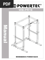 WB-PR16 Powertec Power Rack Assembly Manual