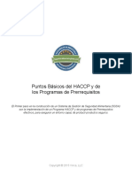 Basicos Haccp y Programas de Prerrequisitos PDF