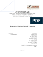 Proyecto de Criterios y Pautas de Evaluación (Control de Calidad)... 260517.. EQUIPO 5 - Módulo IV.docx