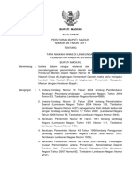 Perbup Madiun No 26 TH 2011 TTG Tata Naskah Dinas PDF