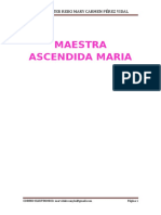 Maestra Ascendida María Magdalena