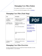Managing Core Files