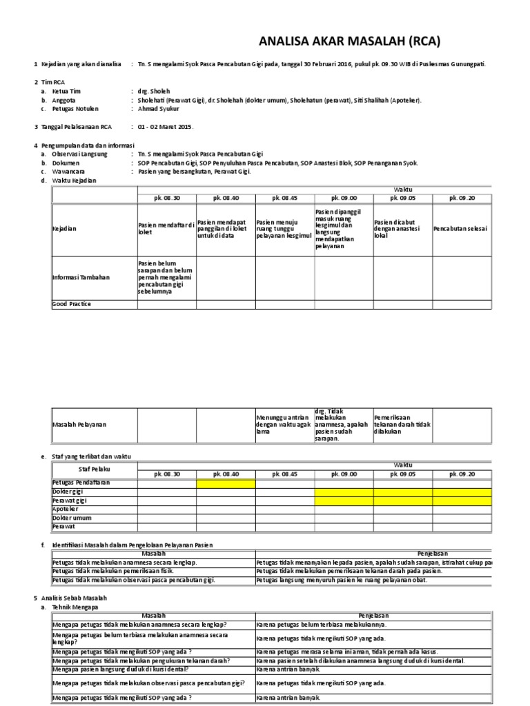 Rca Fmea | PDF