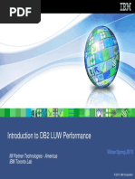 Introduction To DB2 LUW Performance