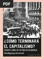 Streeck - Cómo Terminará El Capitalismo - Libro PDF
