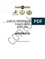 Jsu Matematik PPT t5 2017