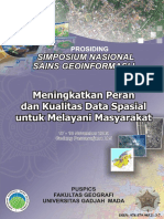 Prosiding Simposium Sains Geoinformasi 2009 Upload