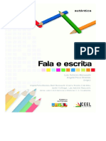 Fala Escrita Livro