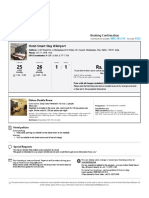 Booking Confirmation: Deluxe Double Room