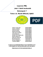 Laporan PBL Urologi Modul 1 Sulit Berkemih Kel 7