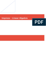 Impress - Linear Algebra