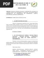 Parecer Jurídico - Solicitação Reajuste Salarial - Engenheira - Izabel Márcia Barros Rocha