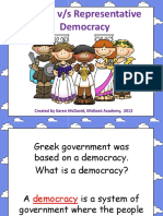 direct vs representative democracy