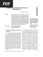 A Abordagem Sócio-cultural Da Informação