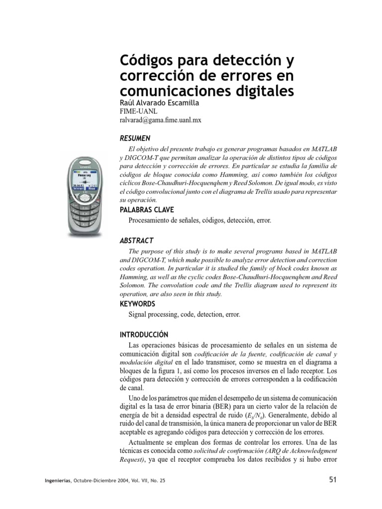 25 Codigos PDF | PDF | Corrección de error hacia adelante | Poco