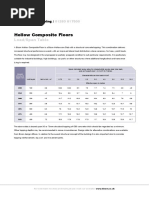 Bison Hollow Composite Floors Load Span Table PDF