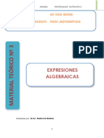 3-Expresiones Algebraicas
