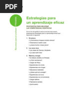 Estrategias Para Aprendizaje Eficaz