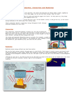 convection conduction radiation fact sheet