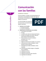 Comunicación Con Las Familias