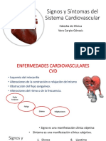 Definitivo Signos y Síntomas Del Sistema Cardiovascular