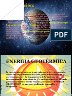 Energía Geotérmica