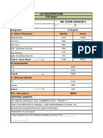 L&T Geostructure CTC Sheet Mr. Gowri Shankar S: Name Cadre Designation SR - Engineer 2