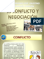 El Conflicto y Negociación