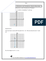 Lesson Rotation Reflections