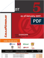 LOADXTREME UPDATED PRICE LIST 2017